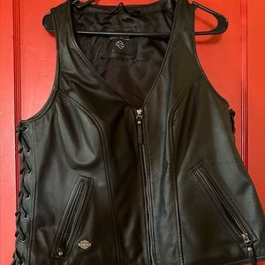 Harley Davidson Leather Vest